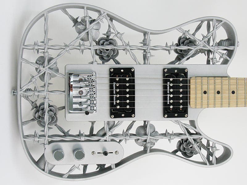 “Heavy Metal”, a primeira guitarra de alumínio impressa em 3D