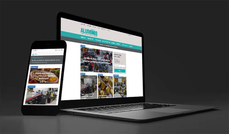 Revista Alumínio tem novo site e projeto, totalmente voltado para o digital