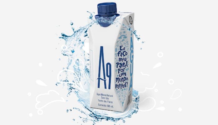 Tetra Pak viabiliza oferta de água em embalagem cartonada
