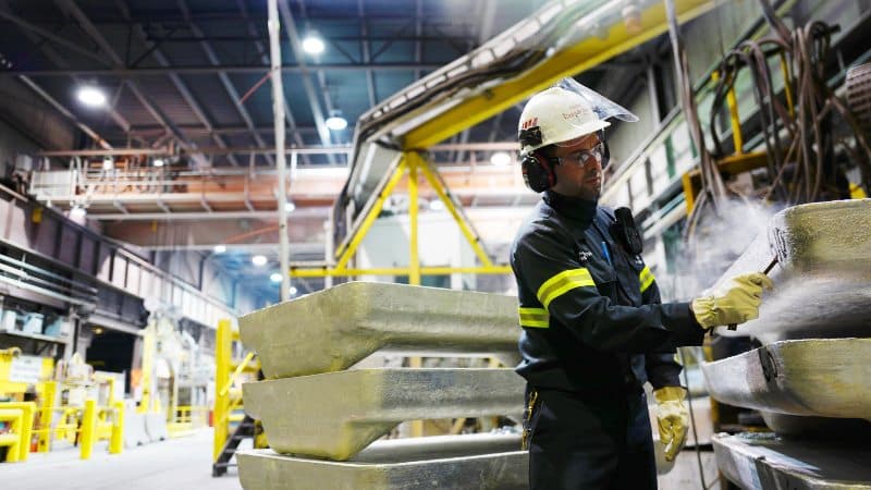 Nova liga de alumínio da Rio Tinto permite uso de conteúdo reciclado por fundidores