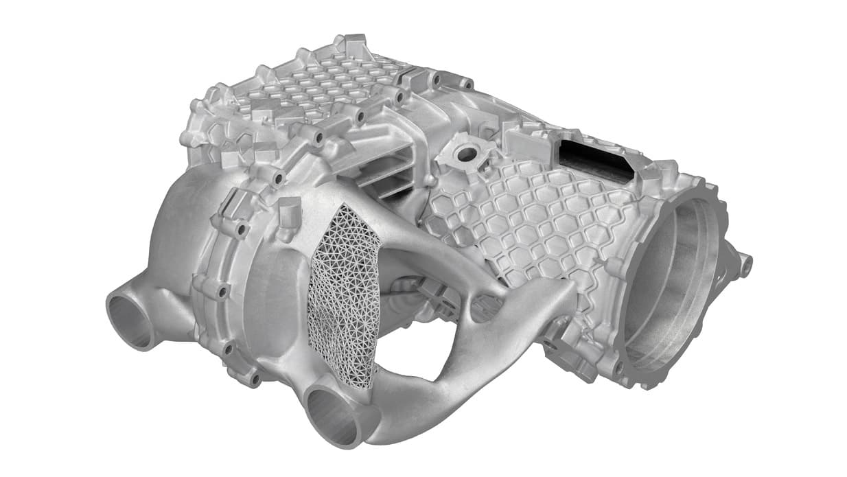 Porsche produz carcaça de alumínio com impressão 3D