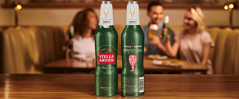 Stella Artois lança cerveja em garrafa de alumínio no mercado norte-americano