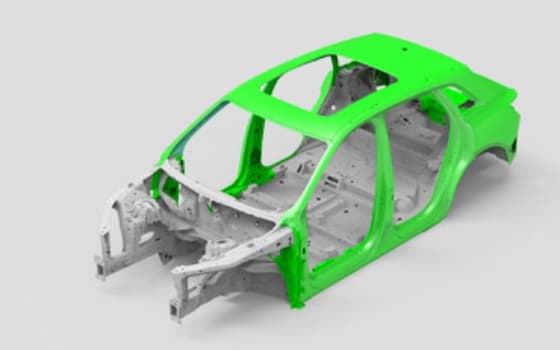 Top hat de veículo feito com alumínio reduz peso em 42%, diz estudo da Alumobility