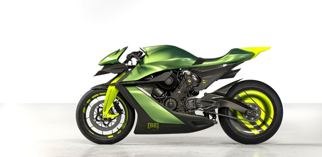 Aston Martin lança supermoto com motor de alumínio