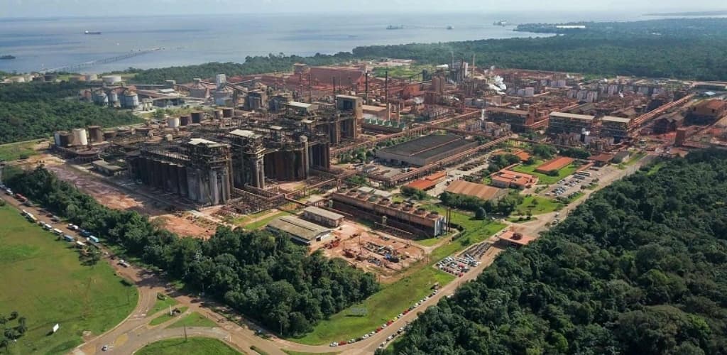 Glencore faz acordo para adquirir 30% da refinaria Alunorte e 45% da MRN
