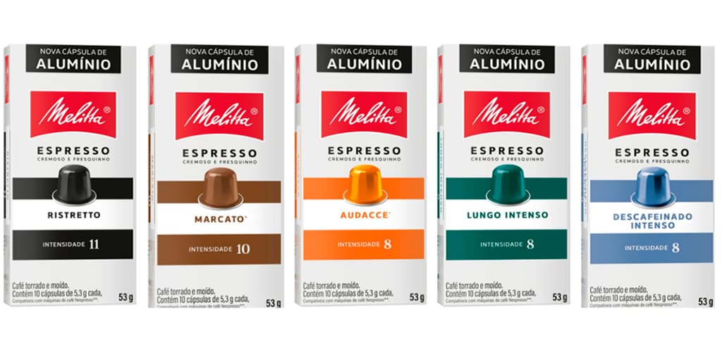 Melitta lança cápsulas de alumínio no Brasil
