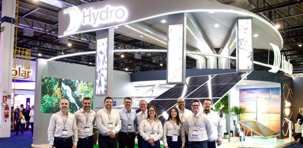 Hydro estreia na Intersolar e tem como foco a energia solar sustentável