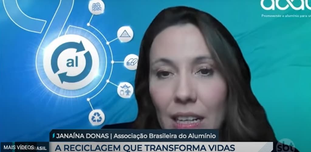 SBT News mostra que reciclagem de alumínio transforma vidas e impulsiona a economia verde no Brasil
