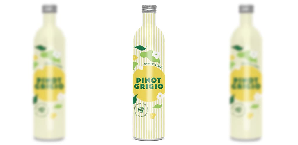 Rede de supermercado alemã lança primeira garrafa de vinho de alumínio