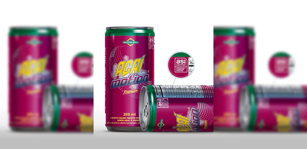 Açaí Motion lança latas de alumínio recicláveis
