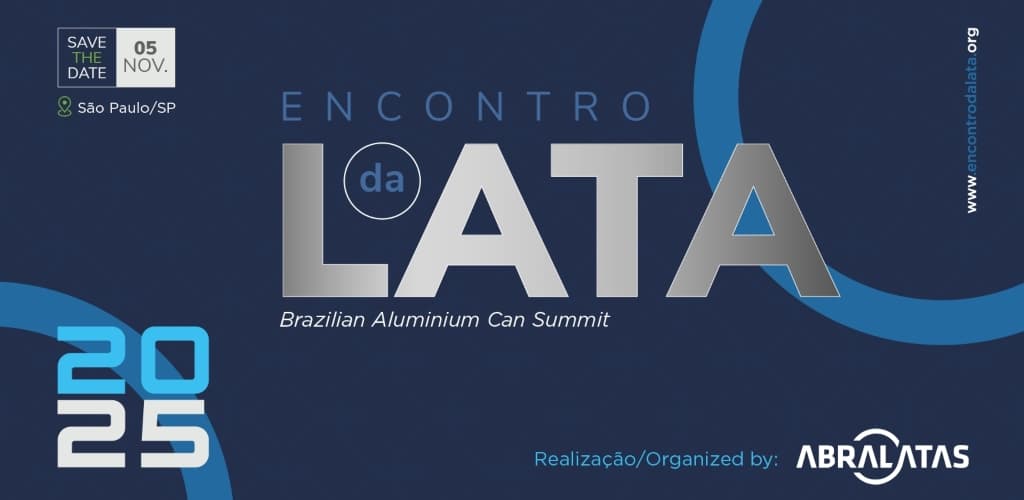 Abralatas anuncia o 5º Encontro da Lata 2025 focado em inovação e sustentabilidade