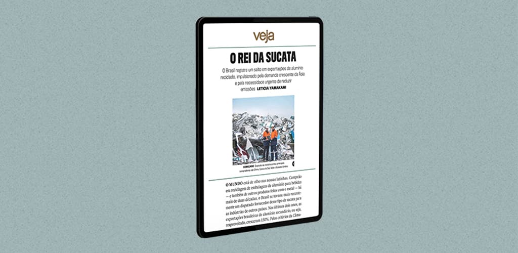 Brasil vive boom de exportações de alumínio reciclado