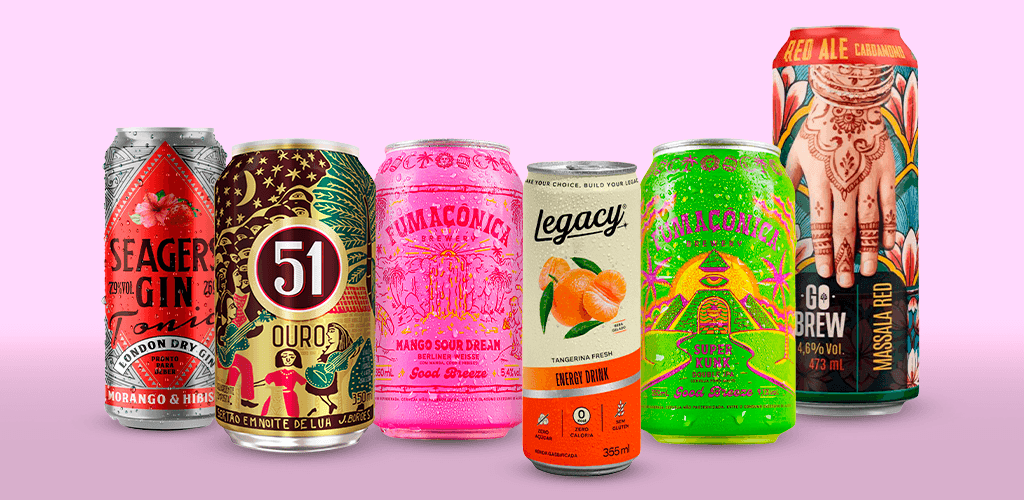 Concurso revela as latas de alumínio mais bonitas do Brasil