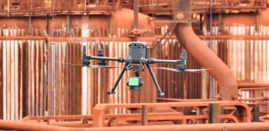 Alunorte inova com tecnologia de drones