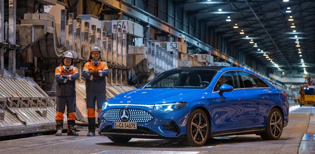 Hydro e Mercedes-Benz aceleram o uso de alumínio reciclado em veículos elétricos